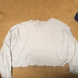 Brandy Melville Cropped Long sleeve thermal